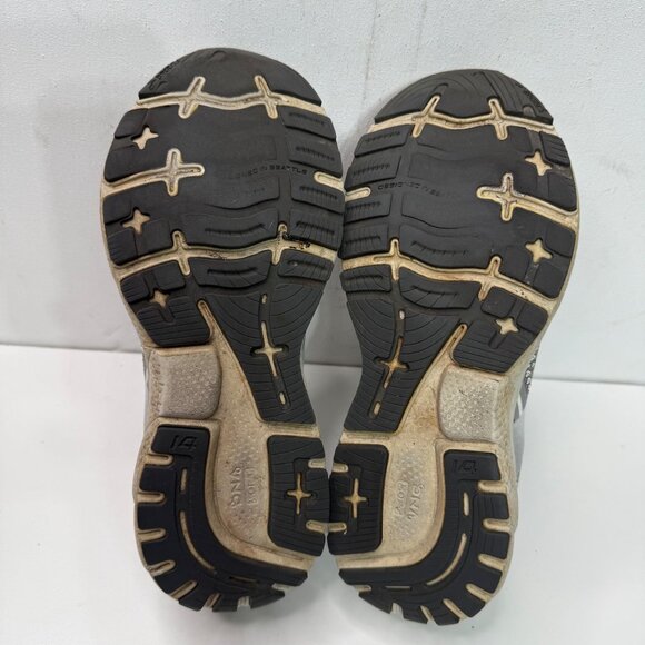 Brooks Ghost 14 Womens Size 8 Gray Running Shoes Athletic Sneakers - Picture 7 of 8